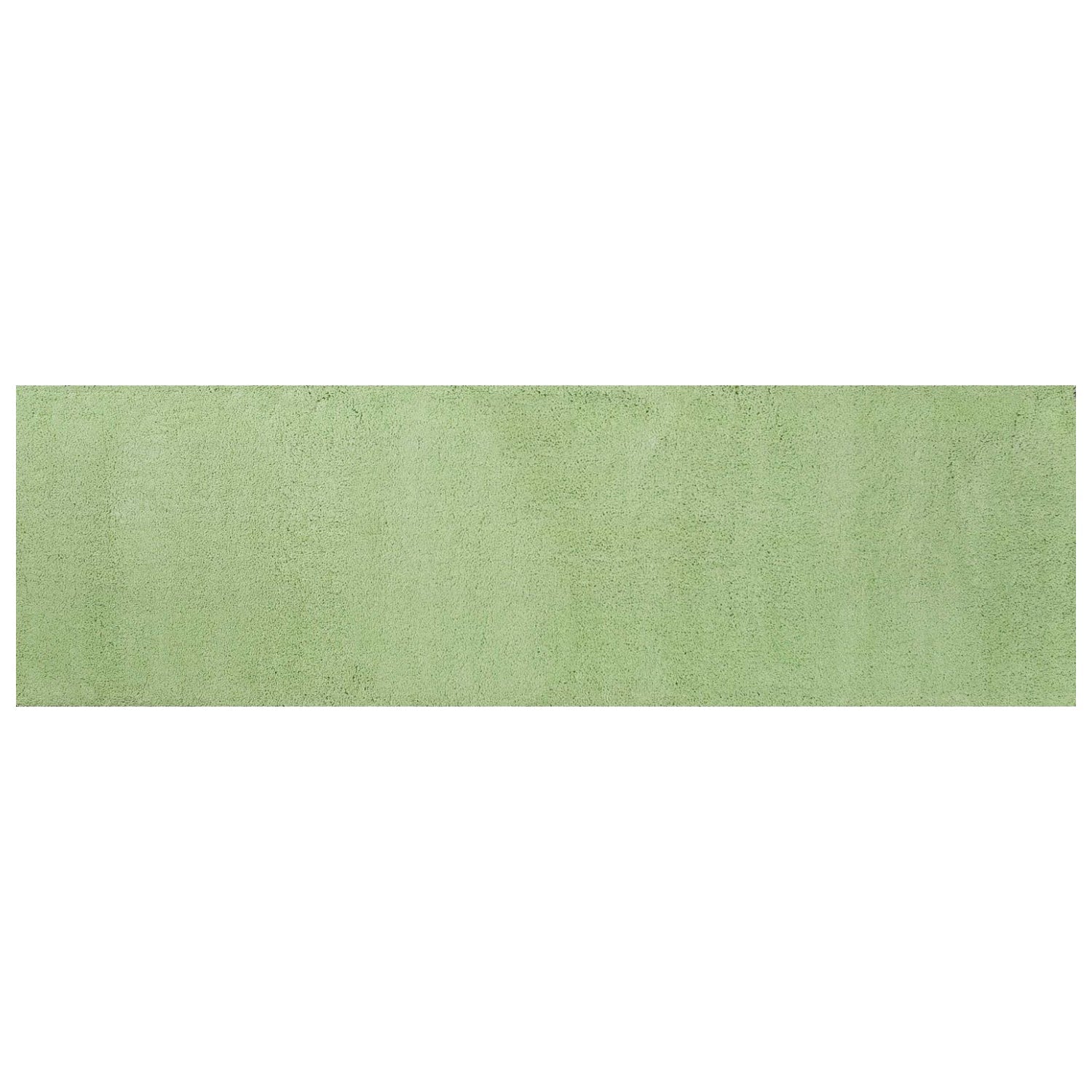 HomeRoots 2' x 7' Spearmint Green Plain Runner Rug