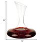HomeRoots 2" x 75" x 95" Mouth Blown Crystal Lead Free Wine Carafe 32 oz