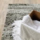 HomeRoots 2' x 8' Ash and Slate Abstract Runner Rug