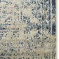 HomeRoots 2' x 8' Beige Blue Distressed Medallion Runner Rug