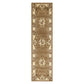 HomeRoots 2' x 8' Beige or Ivory Medallion Runner Rug