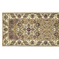 HomeRoots 2' x 8' Beige or Ivory Medallion Runner Rug