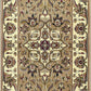 HomeRoots 2' x 8' Beige or Ivory Medallion Runner Rug