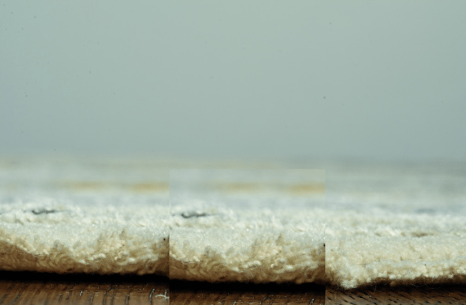 HomeRoots 2' x 8' Blue White Distressed Traditional Runner Rug