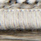 HomeRoots 2' x 8' Gray Abstract Pattern Runner Rug