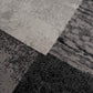 HomeRoots 2' x 8' Gray Geometric Blocks Runner Rug