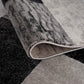 HomeRoots 2' x 8' Gray Geometric Blocks Runner Rug
