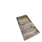 HomeRoots 2' x 8' Gray Mod Distressed Strokes Runner Rug