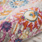 HomeRoots 2' x 8' Gray and Pink Distressed Runner Rug