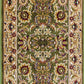 HomeRoots 2' x 8' Green or Taupe Traditional Bordered Runner Rug