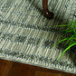 HomeRoots 2' x 8' Grey Bordered Runner Rug