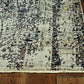 HomeRoots 2' x 8' Grey Medallion Runner Rug