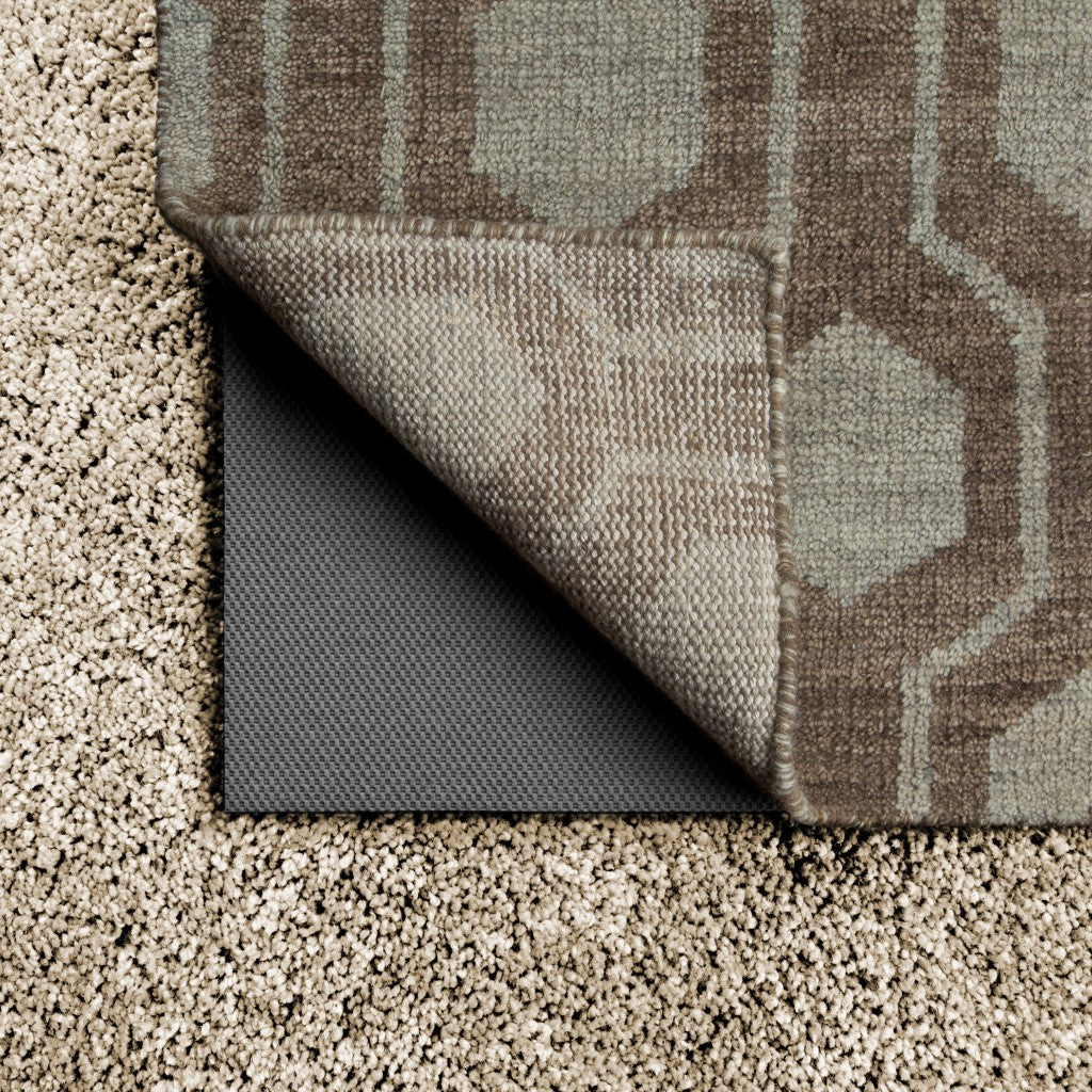 HomeRoots 2' x 8' Grey Non Slip Runner Rug Pad