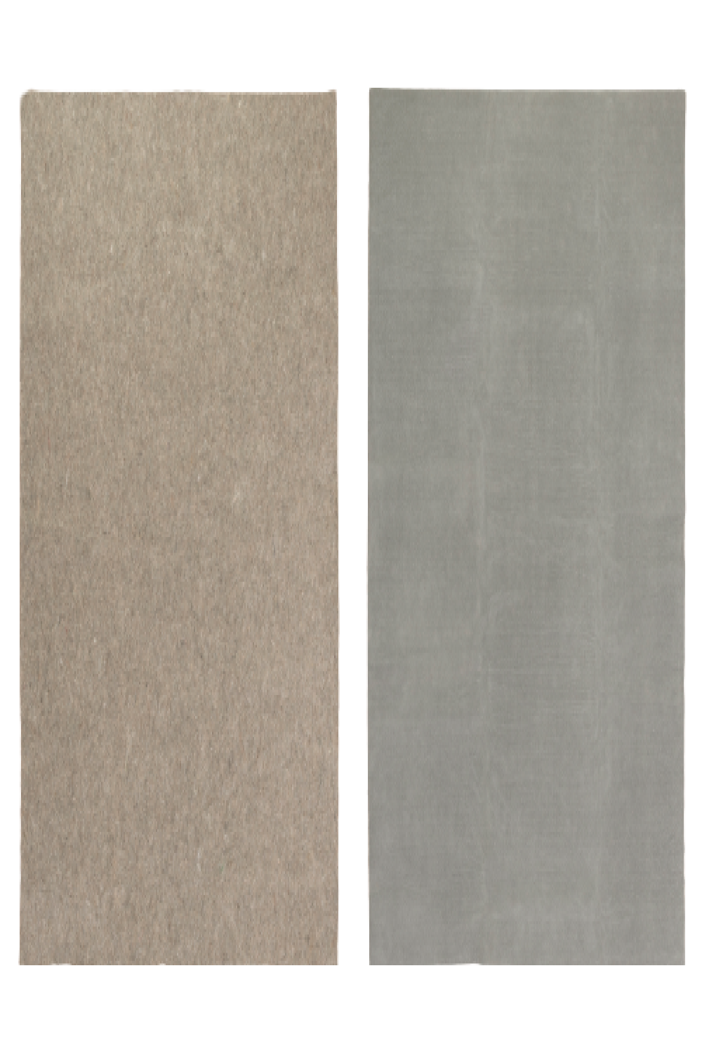 HomeRoots 2' x 8' Grey Non Slip Runner Rug Pad