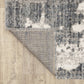HomeRoots 2' x 8' Grey and Ivory Grey Matter Runner Rug