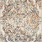 HomeRoots 2' x 8' Ivory Brown Decorative Diamond Runner Rug