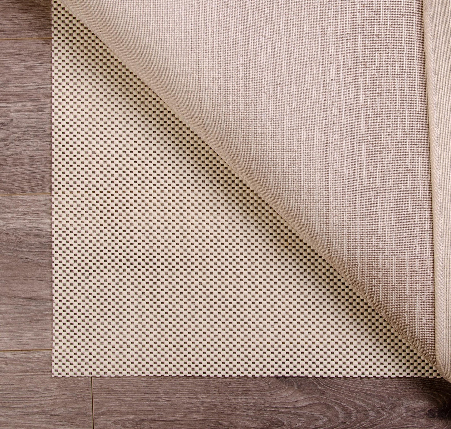 HomeRoots 2' x 8' Ivory King's Premium Non Slip Rug Pad