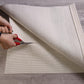 HomeRoots 2' x 8' Ivory King's Premium Non Slip Rug Pad