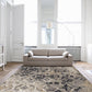 HomeRoots 2' x 8' Ivory or Beige Antique Pattern Runner Rug