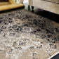 HomeRoots 2' x 8' Ivory or Beige Antique Pattern Runner Rug