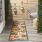HomeRoots 2’ x 8’ Mediterra Indoor Outdoor Runner Rug