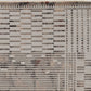 HomeRoots 2' x 8' Natural Geometric Bars Runner Rug