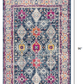 HomeRoots 2' x 8' Navy Traditional Decorative Runner Rug
