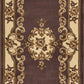 HomeRoots 2' x 8' Plum or Ivory Medallion Runner Rug