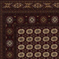 HomeRoots 2' x 8' Red Eclectic Geometric Pattern Runner Rug
