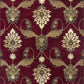 HomeRoots 2' x 8' Red Floral Traditional Runner Rug