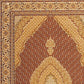 HomeRoots 2' x 8' Red and Beige Medallion Runner Rug