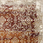 HomeRoots 2' x 8' Rust Ivory Distressed Diamonds Runner Rug