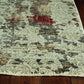 HomeRoots 2' x 8' Sage Ivory Weathered Vintage Runner Rug