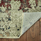 HomeRoots 2' x 8' Sage Ivory Weathered Vintage Runner Rug