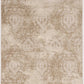 HomeRoots 2' x 8' Sand Faded Spades Runner Rug