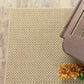 HomeRoots 2’ x 8’ Solid Sand Beige Indoor Outdoor Runner Rug