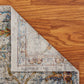 HomeRoots 2' x 9' Beige Abstract Garden Runner Rug