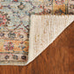 HomeRoots 2" x4" Spa Green Hand Woven Floral Indoor Accent Rug