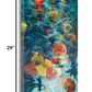 HomeRoots 20" Abstract Colorful Pond 2 Giclee Wrap Canvas Wall Art
