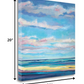 HomeRoots 20" Colorful Painted Sky Giclee Wrap Canvas Wall Art