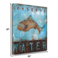 HomeRoots 20" Keep Our Oceans Clean 1 Giclee Wrap Canvas Wall Art