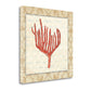 HomeRoots 20" Orange Underwater Coral 1 Giclee Wrap Canvas Wall Art