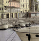HomeRoots 20" Picturesque Tuscan Harbour Giclee Wrap Canvas Wall Art