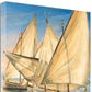 HomeRoots 20" Series of Boats with Lateen Sails Giclee Wrap Canvas Wall Art