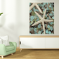 HomeRoots 20" Starfish and Seaglass Giclee Wrap Canvas Wall Art