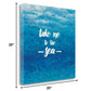HomeRoots 20" Take Me To The Sea Giclee Wrap Canvas Wall Art