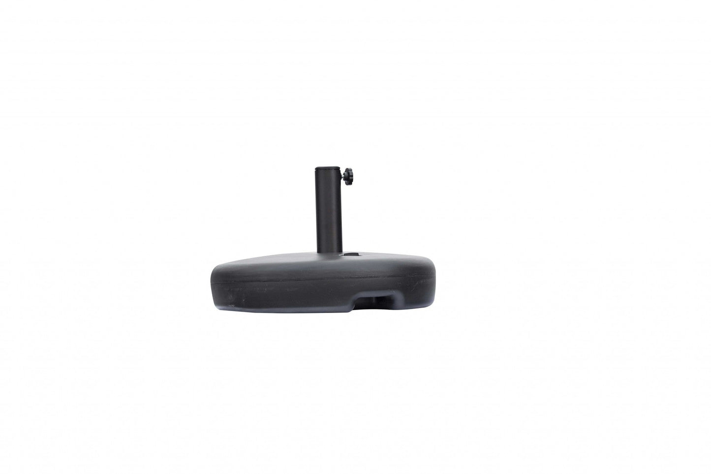 HomeRoots 20 X 13 X 5 Black Water Injection Umbrella Base