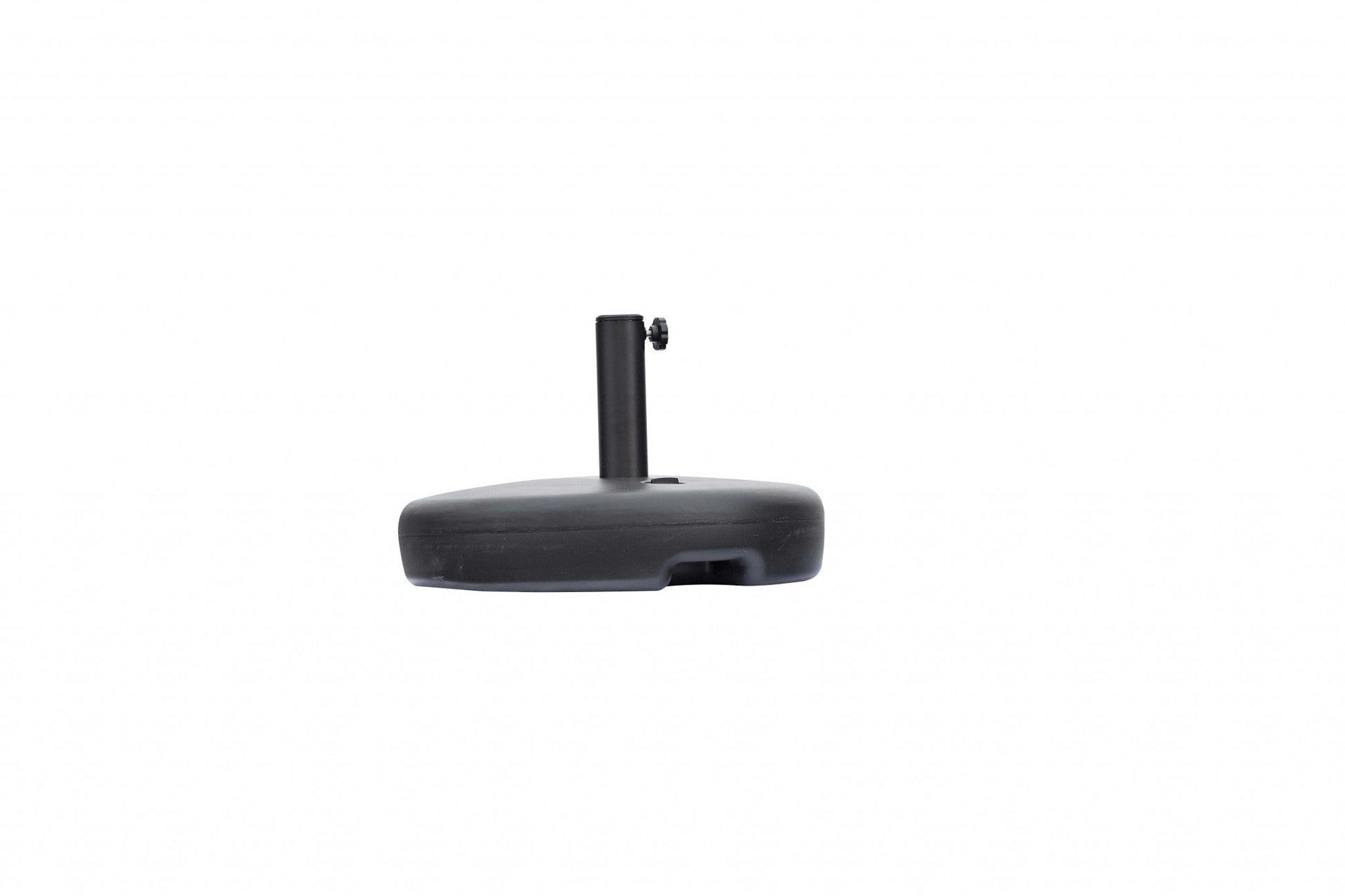 HomeRoots 20 X 13 X 5 Black Water Injection Umbrella Base