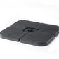 HomeRoots 20" x 20" Black Water Injection Umbrella Base