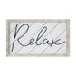 HomeRoots 20 x 12 Relax Framed Wall Art
